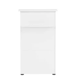 Moderner Office Tresen in Weiß - Afrina