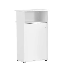 Moderner Office Tresen in Weiß - Afrina