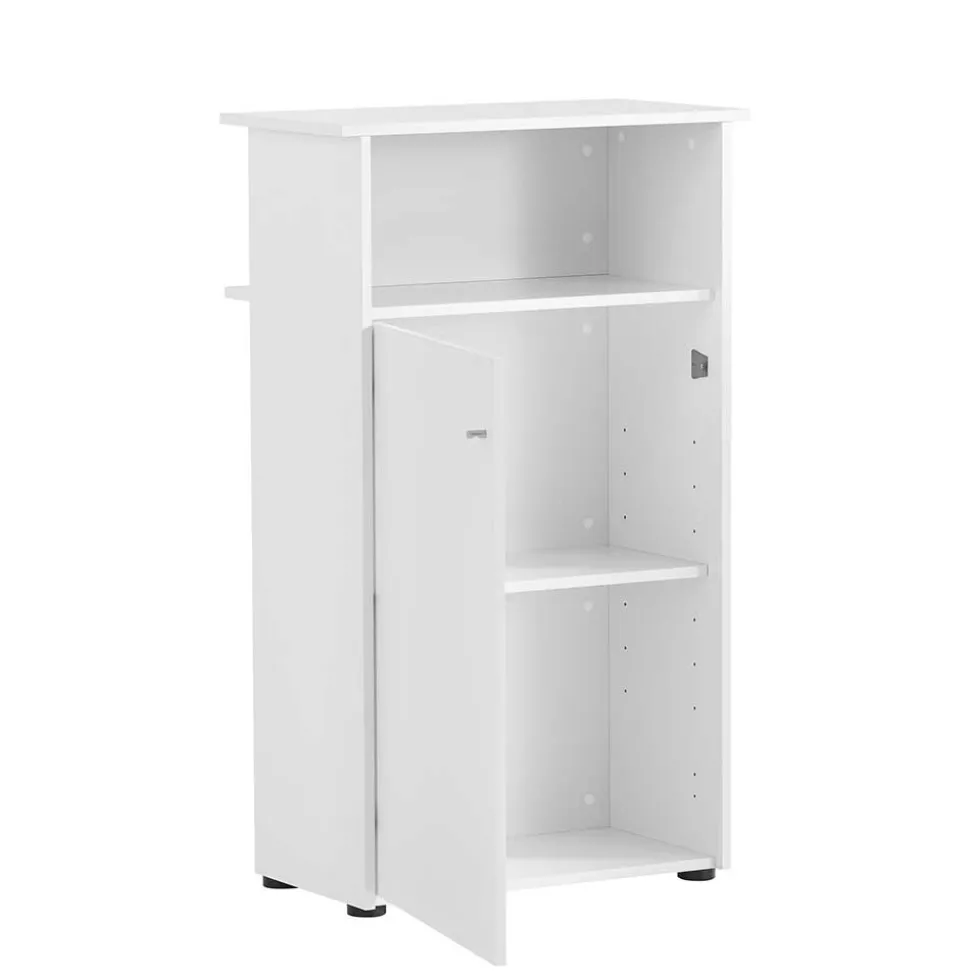 Moderner Office Tresen in Weiß - Afrina