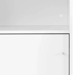 Moderner Office Tresen in Weiß - Afrina