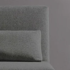 Moderner Schlafsessel in Dunkelgrau & Eiche - Amare