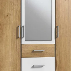 Moderner Schlafzimmerschrank mit Spiegel - Curacao