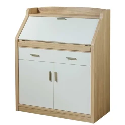 Moderner Sekretär in Creme & Eiche Bianco - Jamaica