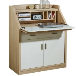 Moderner Sekretär in Creme & Eiche Bianco - Jamaica