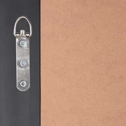 Moderner Spiegel in Schwarz Silber - Tyrcio