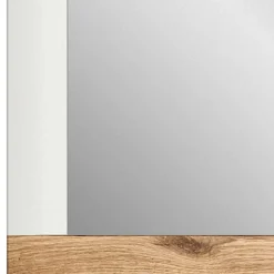 Moderner Spiegel in Weiß & Wildeiche - Hihat