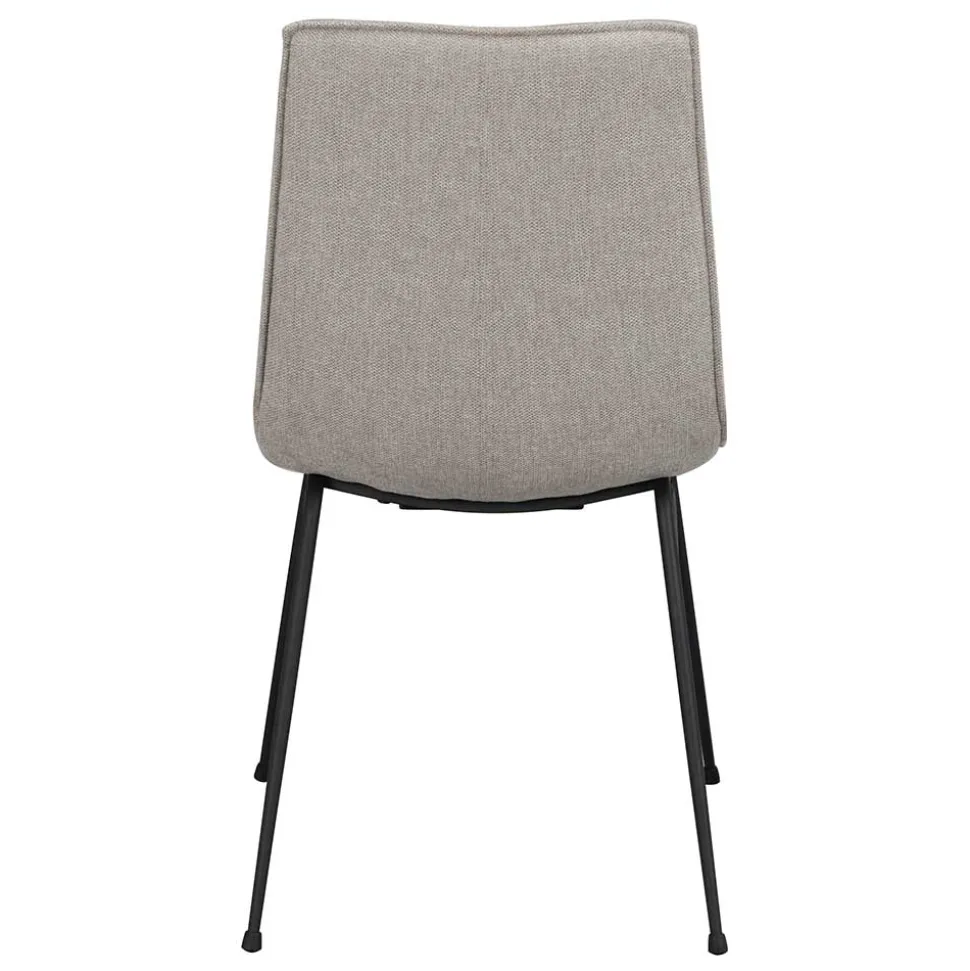 Moderner Stoffstuhl in Grau - Sanctarin (2er Set)