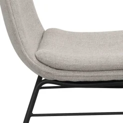 Moderner Stoffstuhl in Grau - Sanctarin (2er Set)