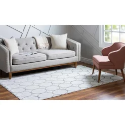 Moderner Teppich mit geometrischem Muster - Jelsica