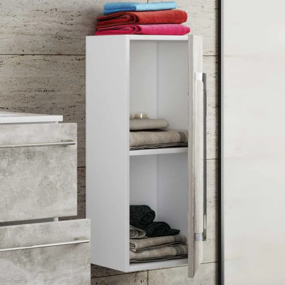 Modernes Badezimmer in Betonoptik - Salvadore (vierteilig)