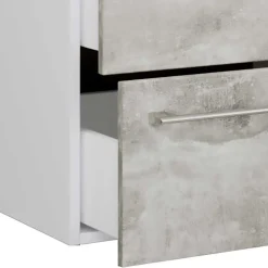 Modernes Badezimmer in Betonoptik - Salvadore (vierteilig)