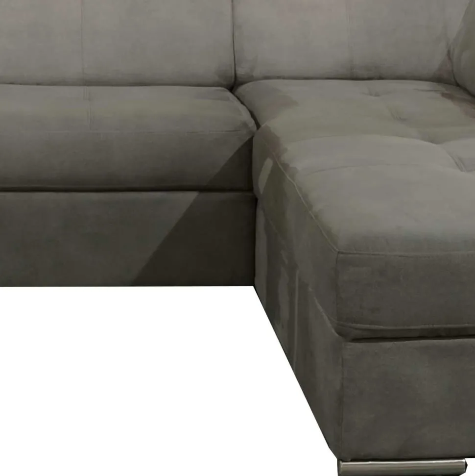 Modernes Ecksofa mit Schlaffunktion und Bettkasten - Janilea