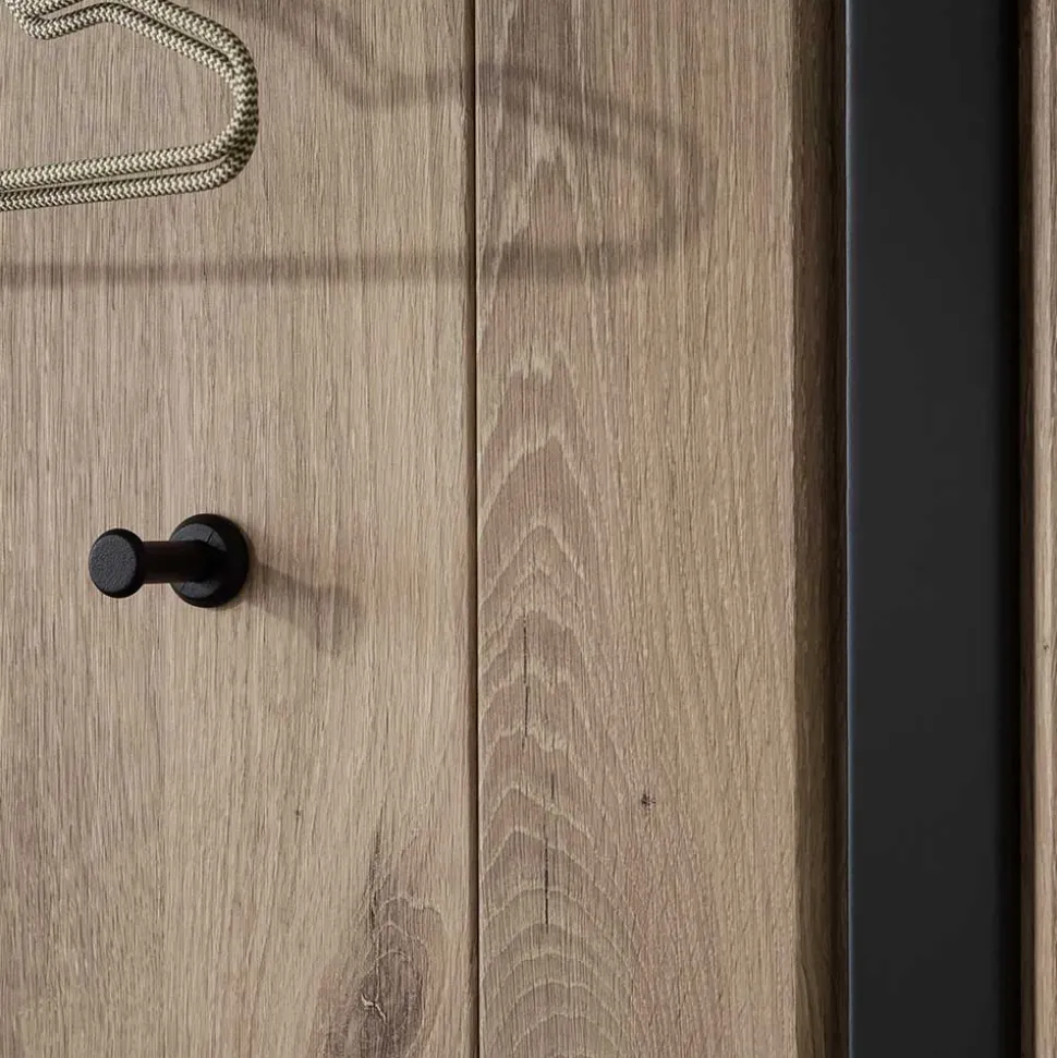 Modernes Garderobenpaneel mit Hutboden & Stange - Baiamare