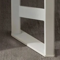 Modernes Himmelbett in Eiche Bianco & Weiß - Blackbeard