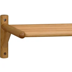 Modernes Holzregal mit einem Boden für Schuhe - Nuymana