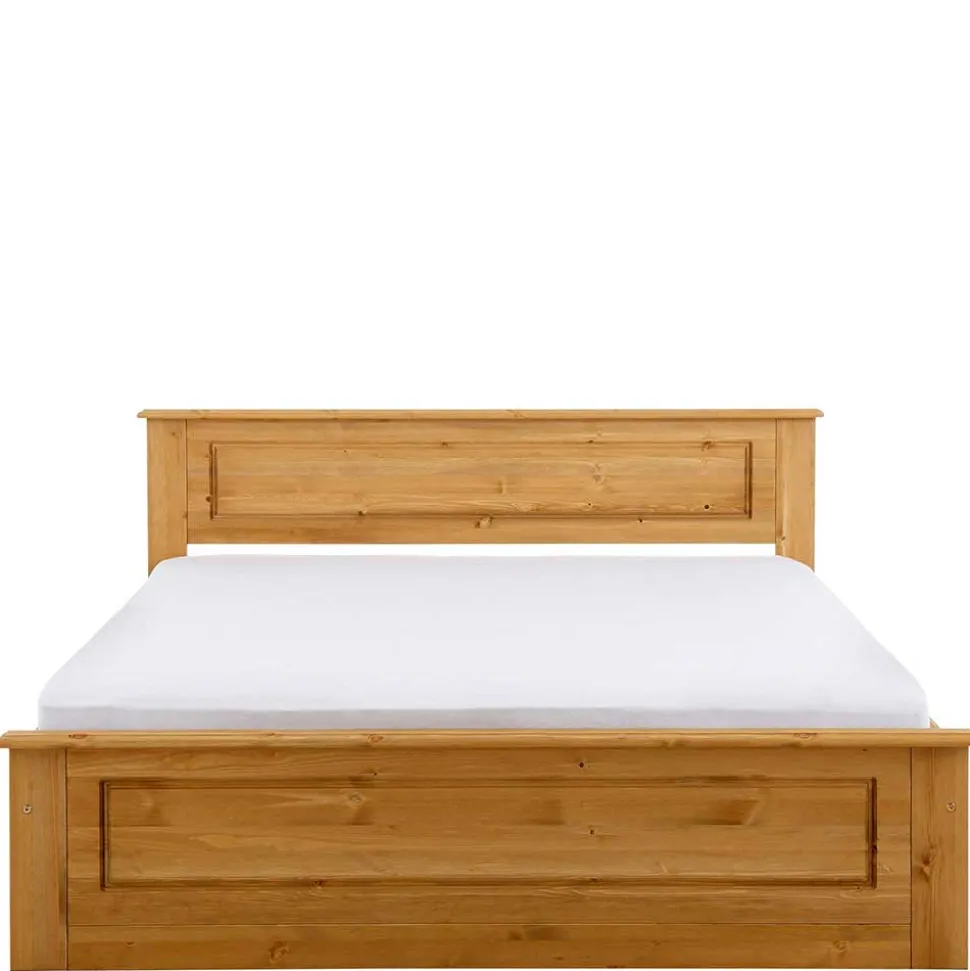 Modernes Landhausbett aus Kiefer - Inhusa