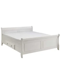 Modernes Landhausbett in Weiß - Kazanova