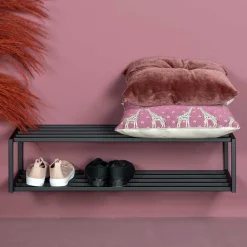 Modernes Schuhregal mit zwei Ablagen - Acke