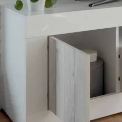 Modernes TV Lowboard mit Fach & 3 Türen - Merenda