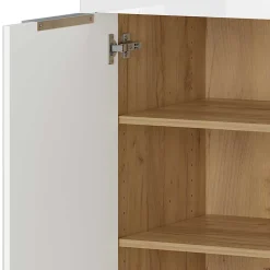 Modernes Vertiko in Weiß & Wildeiche - Duclia