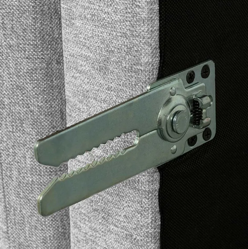 Modulare Couchlandschaft in Hellgrau - Horedion