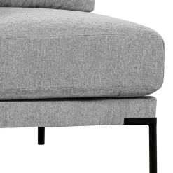 Modulares Sofa Eckelement in Hellgrau - Horedion