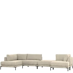 Modulsofa Eckelement in Beige - Guerrero