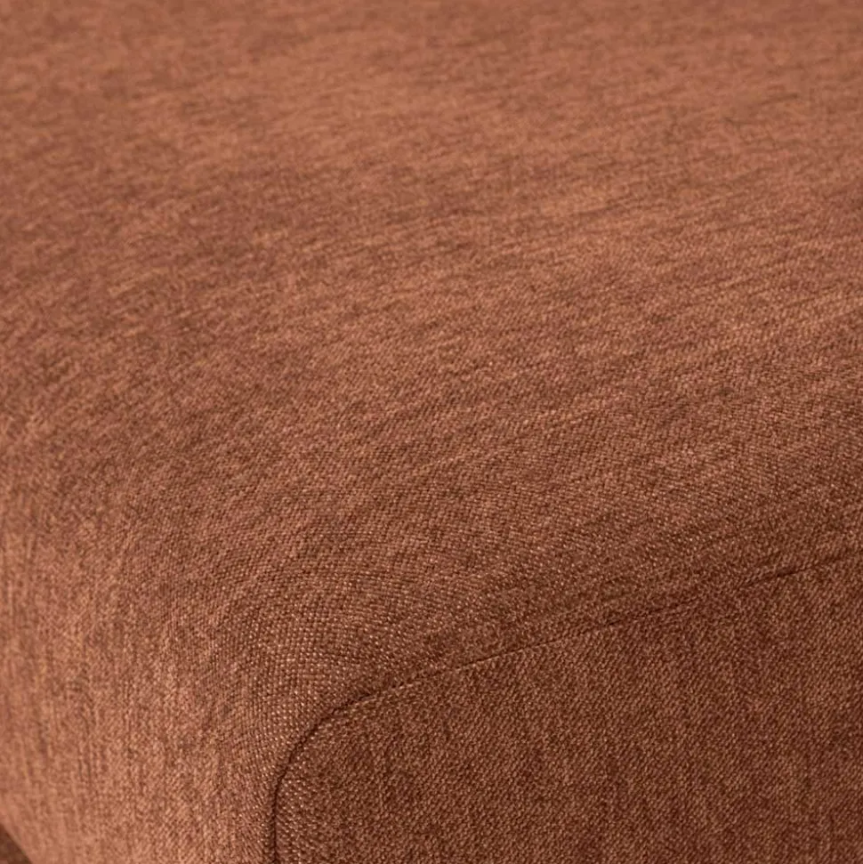 Modulsofa Recamiere in Rost Braun - Brixx