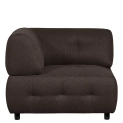 Modul-Wohnlandschaft Ecke in Graubraun - Shinin