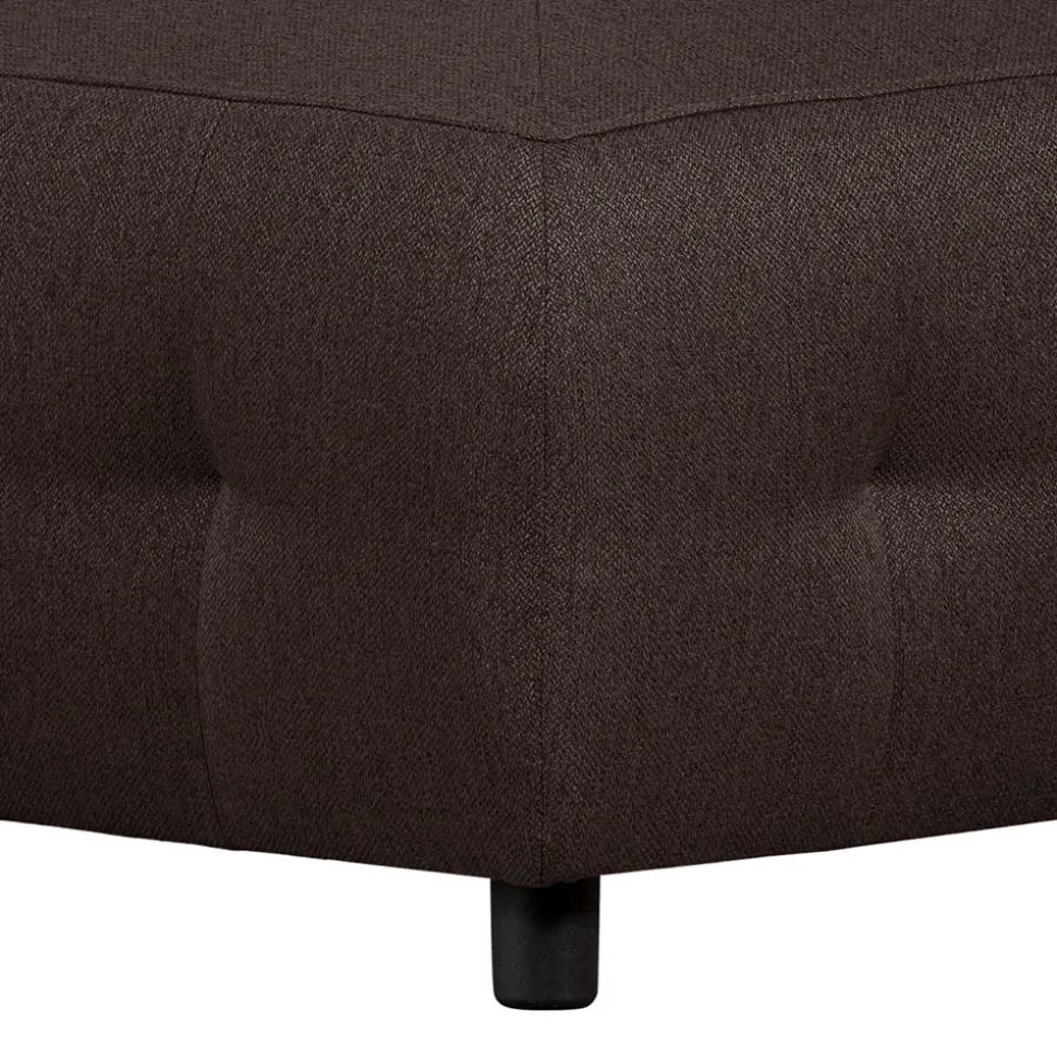 Modul-Wohnlandschaft Ecke in Graubraun - Shinin