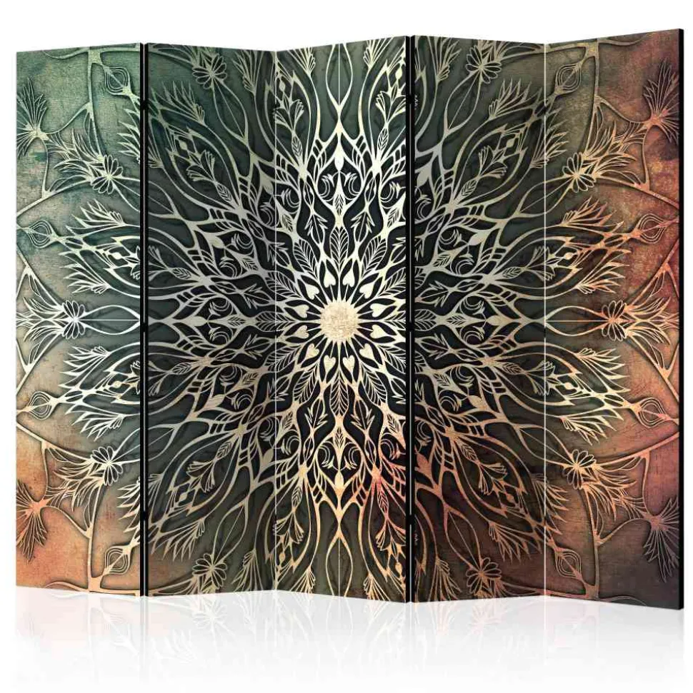 Motiv Paravent mit 5 Leinwand-Flügeln - Malvarion