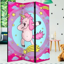 Motiv Paravent Tanzendes Einhorn Dab - Loho
