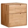 Nachtkommode aus Massivholz Wildeiche - Darcona