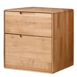 Nachtkommode aus Massivholz Wildeiche - Darcona