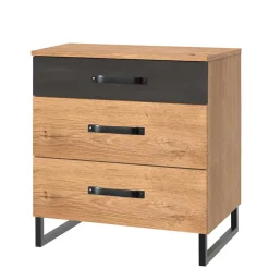 Nachtkommode im Industry und Loft Stil - Bram