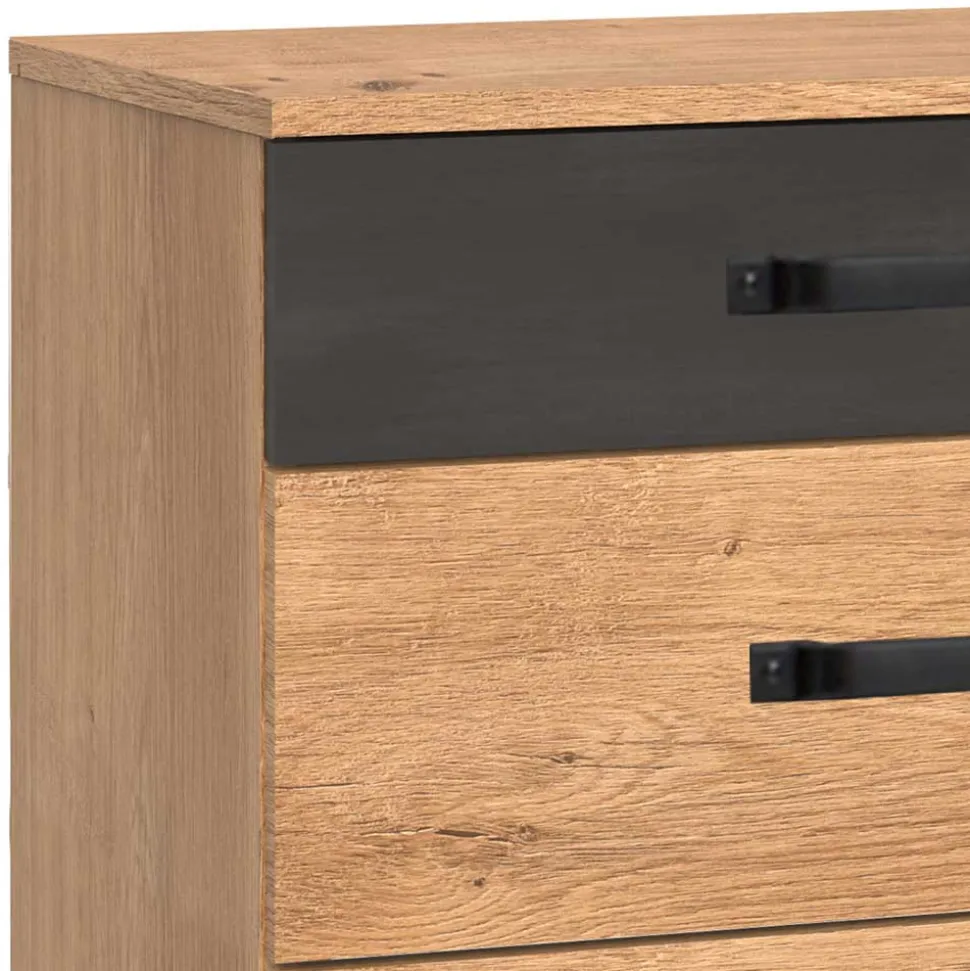 Nachtkommode im Industry und Loft Stil - Bram