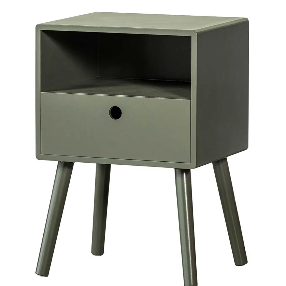 Nachtkommode in Dunkelgrün - Joi