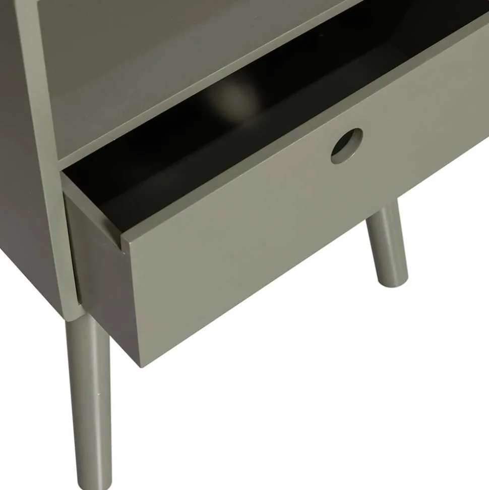 Nachtkommode in Dunkelgrün - Joi