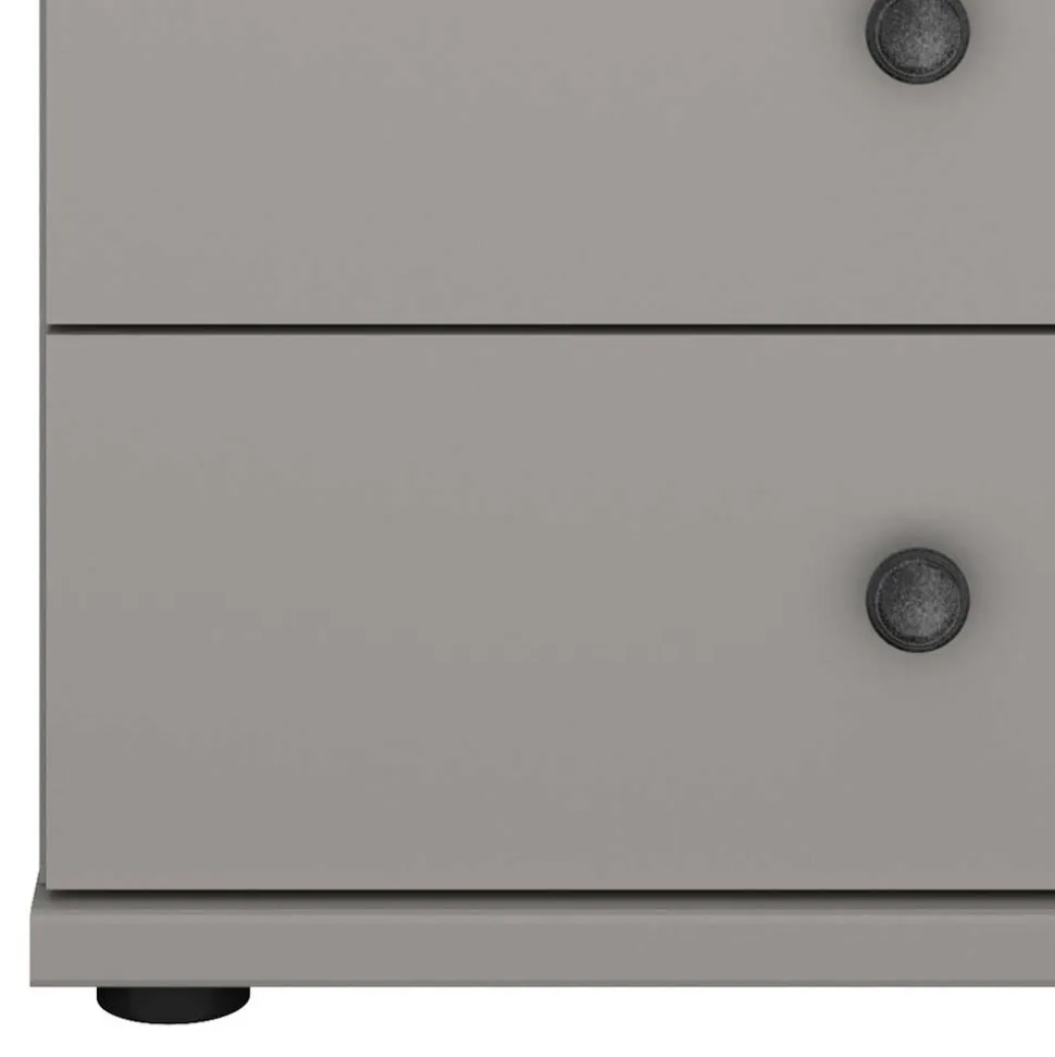 Nachtkommode in Hellgrau - Ridonna