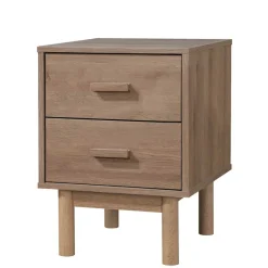 Nachtkommode in Holzoptik Eiche - Benns