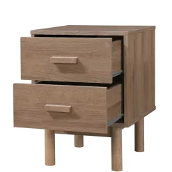 Nachtkommode in Holzoptik Eiche - Benns