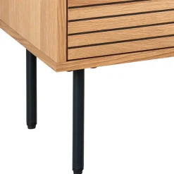 Nachtkommode mit Fach und Schublade - Virona