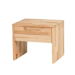 Nachtkonsole Brains aus Kernbuche Massivholz