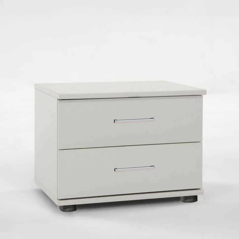 Nachtkonsole Flurina in Alpinweiß