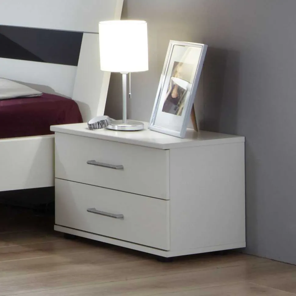 Nachtkonsole Flurina in Alpinweiß