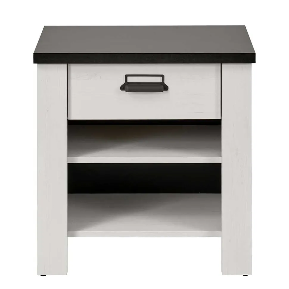 Nachtkonsole mit Schublade & zwei Fächern - Tramos