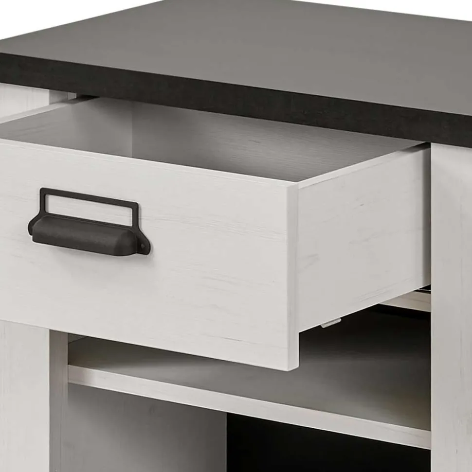 Nachtkonsole mit Schublade & zwei Fächern - Tramos