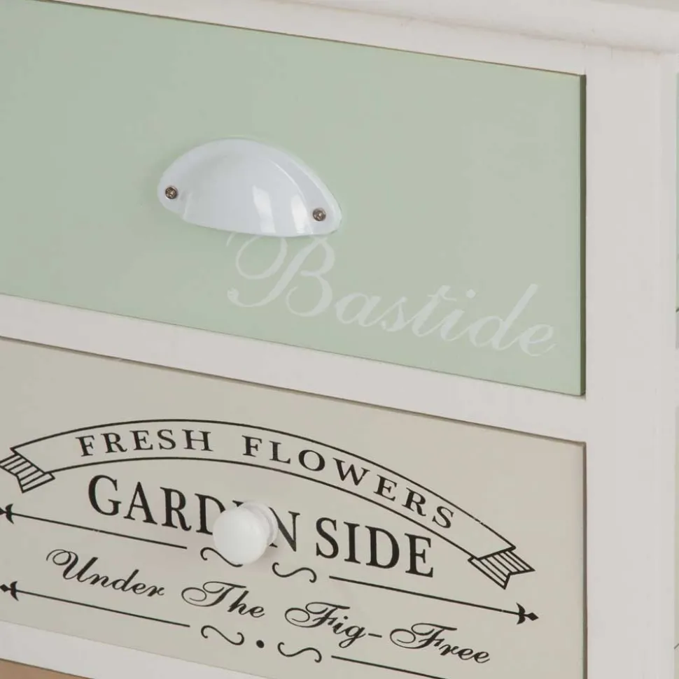 Nachtschrank Face in Bunt