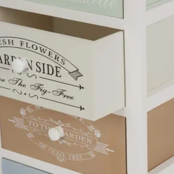 Nachtschrank Face in Bunt