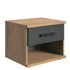 Nachtschrank mit einer Schublade & Fach - Uletria